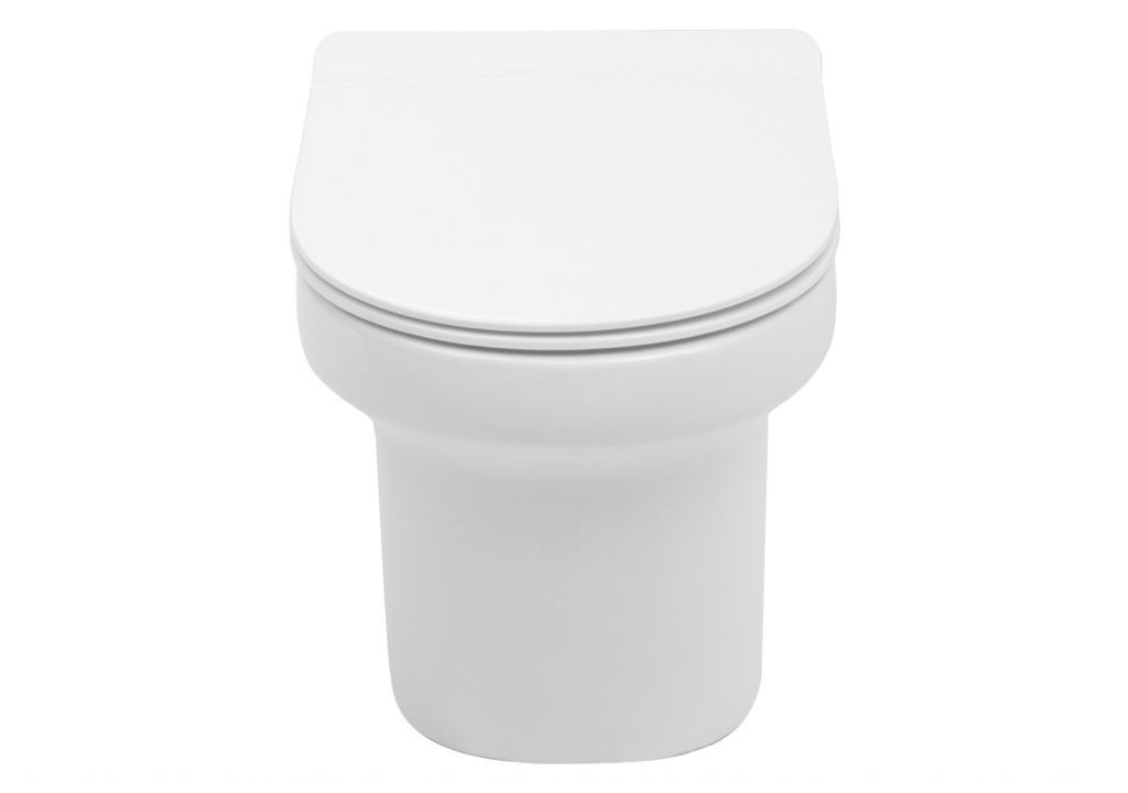 BL101NWHT Подвесной унитаз настенный Белый Aquanet  Китай  - Вид №6