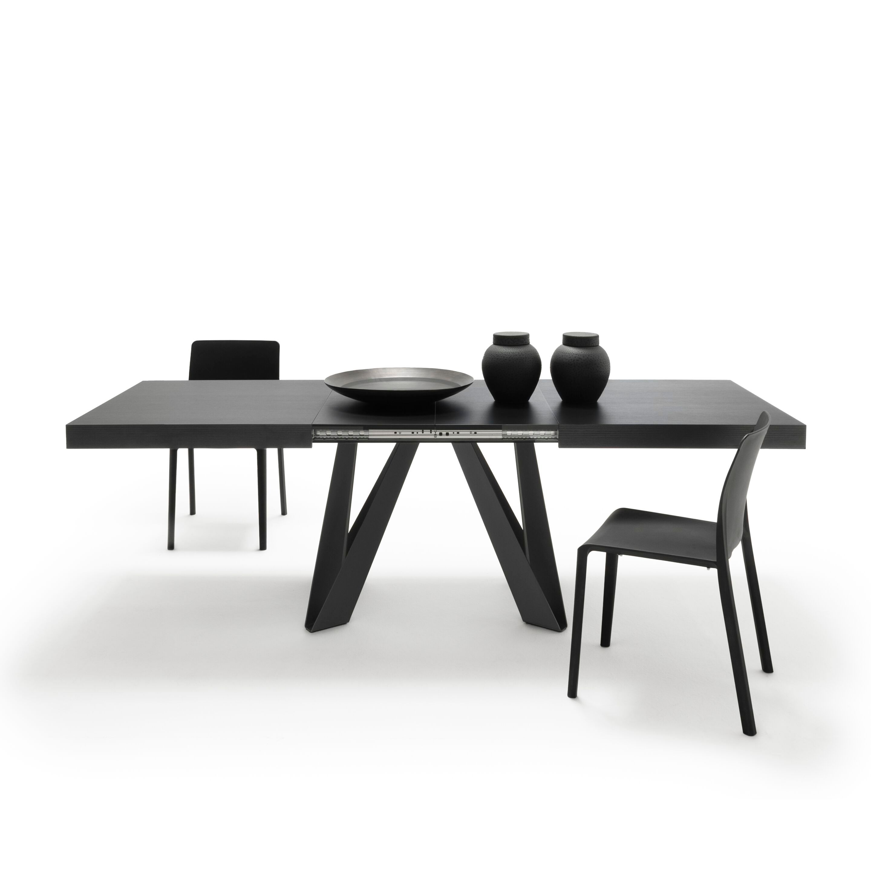 Выдвижной прямоугольный стол из железа с меламиновой столешницей Mobili Fiver ROMINA ARCH-00069646 - Вид №76