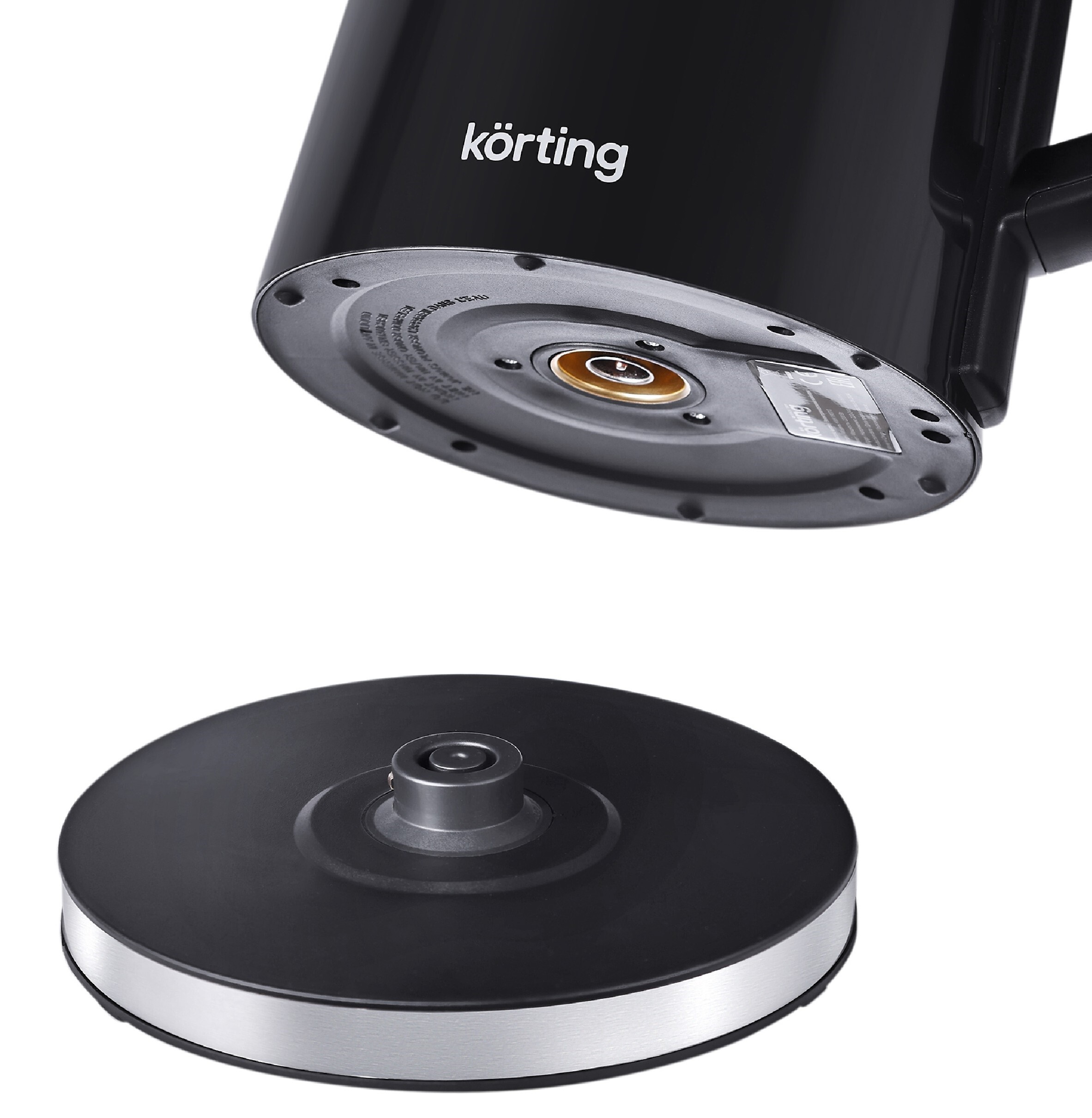 9167821 Электрочайник Korting KWK 0907 G черный STDN-0074023 - Вид №3