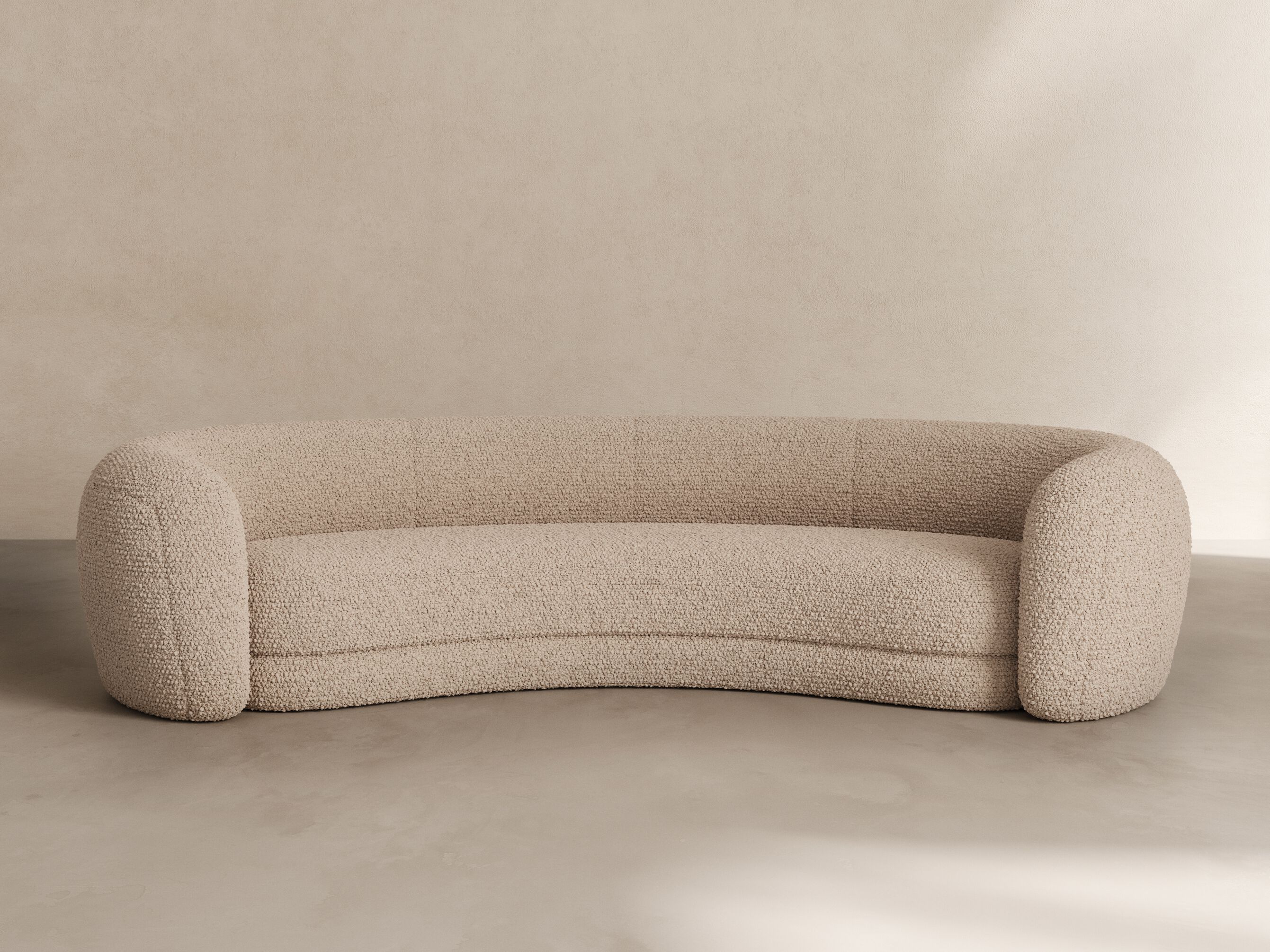 4-местный изогнутый тканевый диван Paloma Editions Palace ARCH-00036012