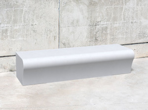 Модульная скамья из армированного волокном бетона без спинки