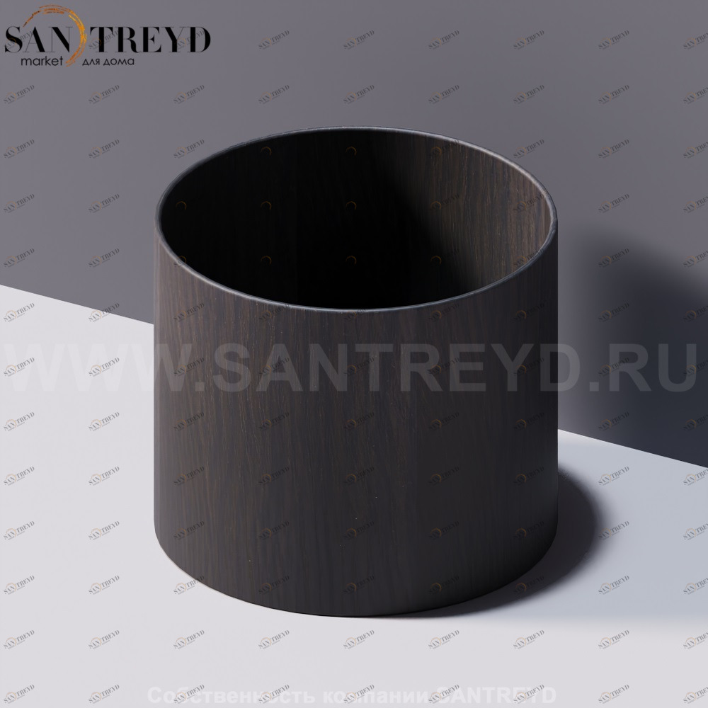 Agape GEMMA Контейнер 12 см под темный дуб ACOM253RW