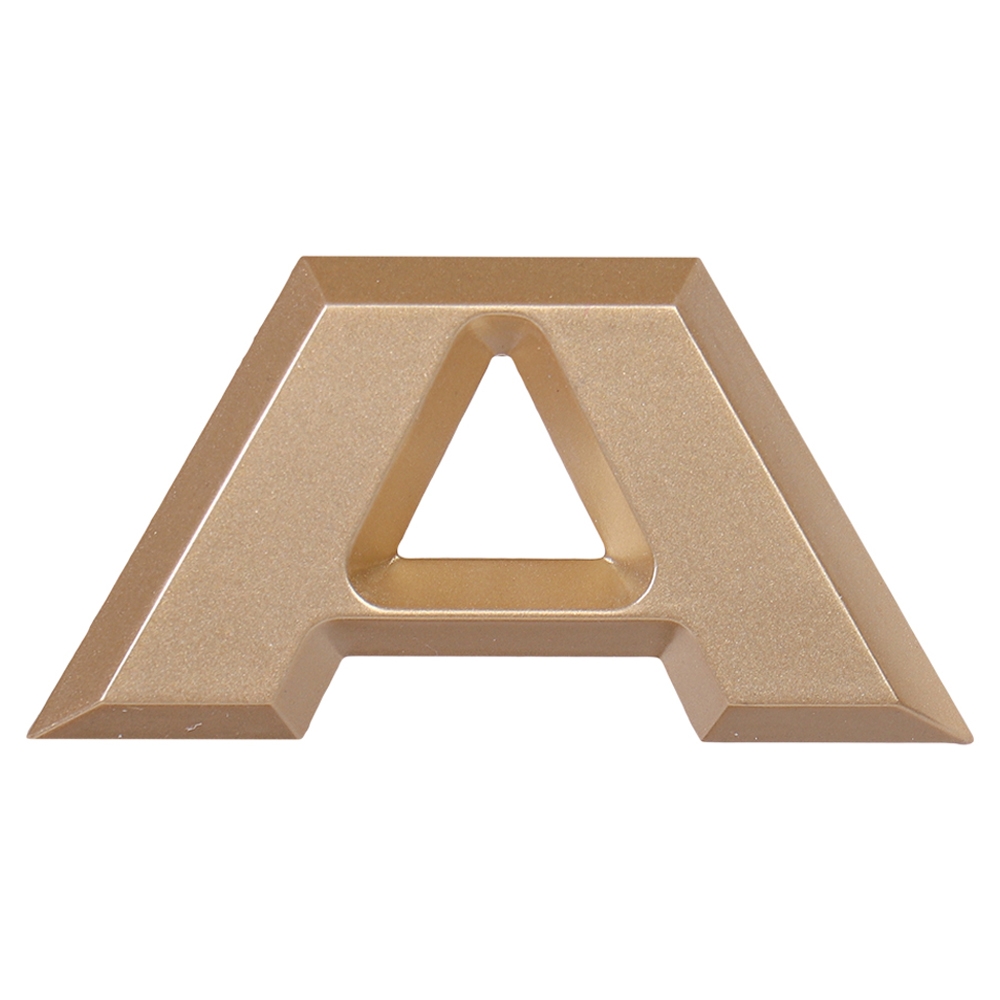 Дверная буква  «А», 37х6х60 мм, матовое золото LJPS0085 Public Steel Россия 