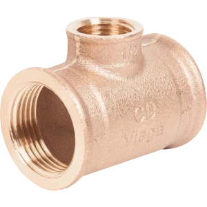 Тройник Viega внутренняя резьба 1x1/2x1" бронза 362515 82314231 STLM-2105422
