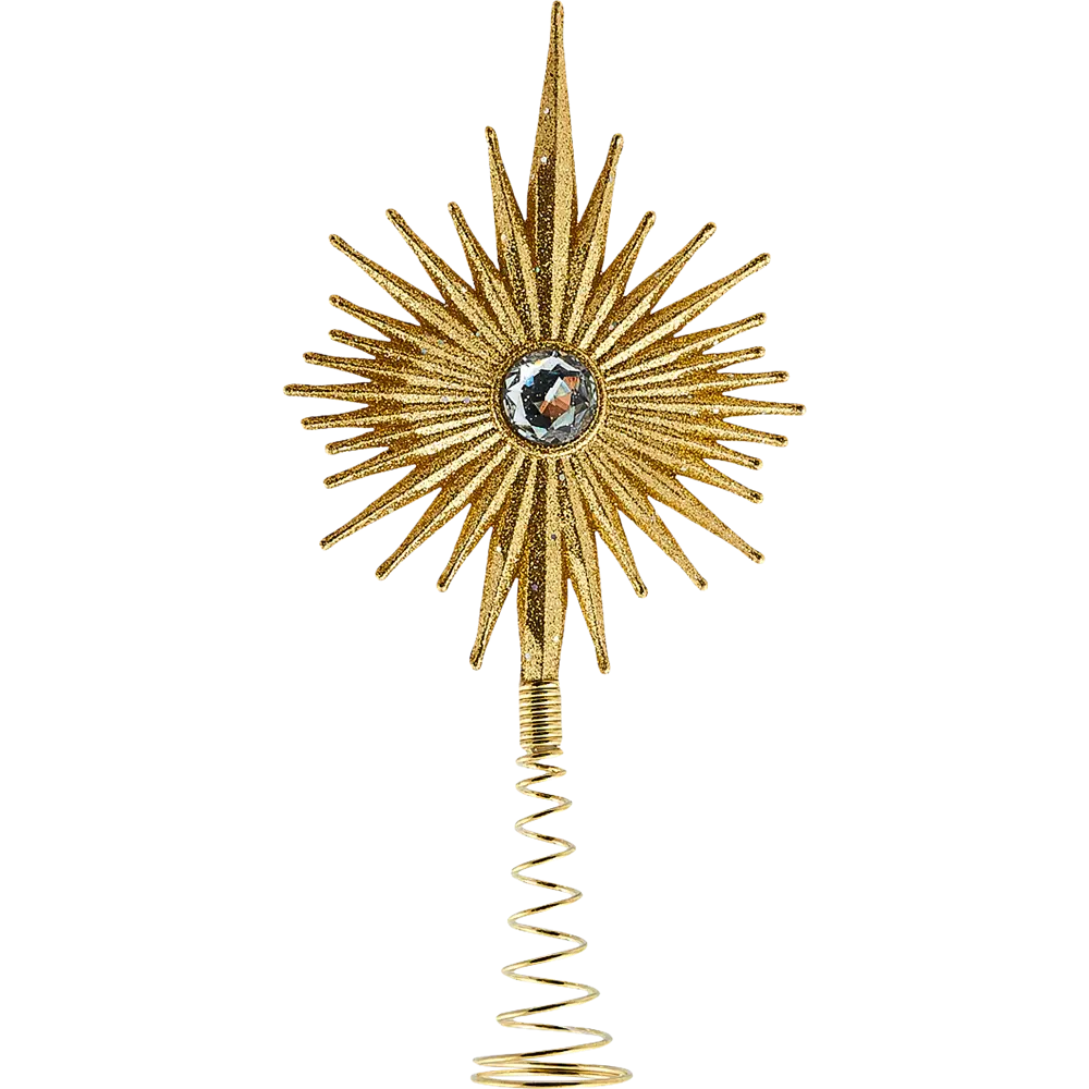 Верхушка для ёлки «Сияние» 20 см, цвет золотой 82711951 STLM-2126473 Erichkrause decor  - Вид №1