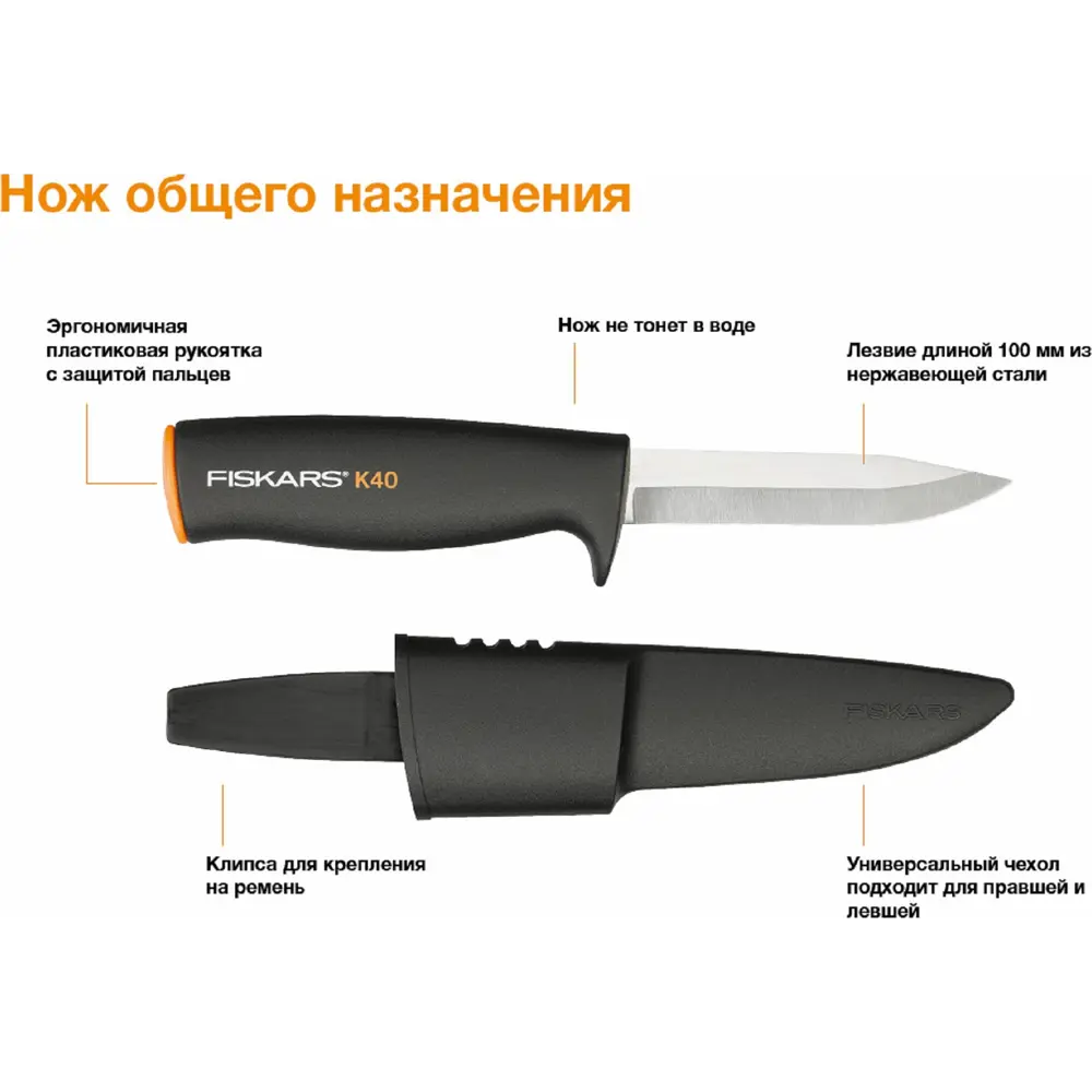 Набор Fiskars топор Х7, точилка, нож 82663837 STLM-2001669  - Вид №3