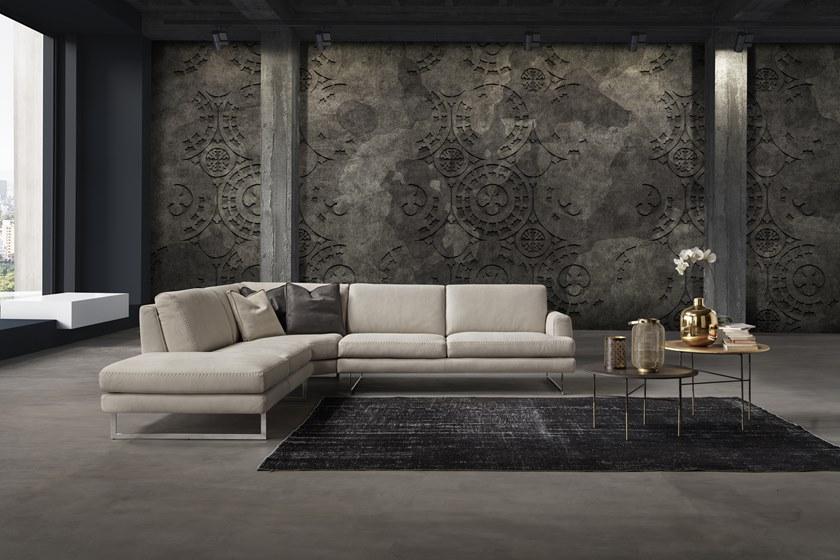 Rossini Sofas Угловой диван с обивкой кожей sun-id-1462904 - Вид №3