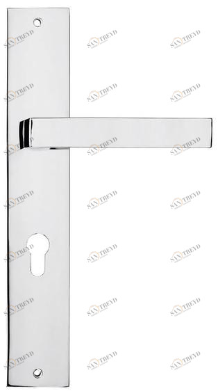 LINEA CALI' Ручка из хромированной латуни на пластине Zen sun-id-1442649