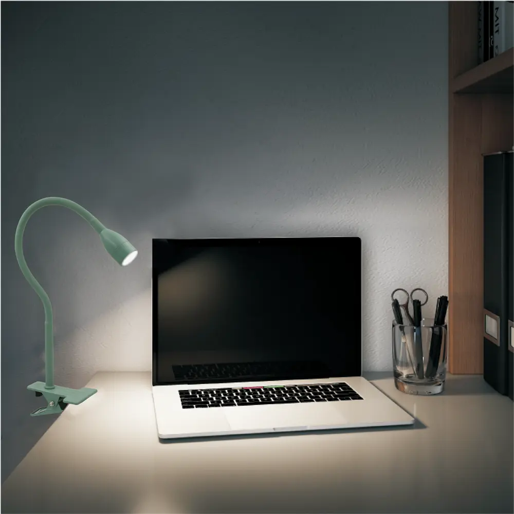 INSPIRE Gao — стильная светодиодная лампа с прищепкой для рабочего стола 86493692 STLM-1565023