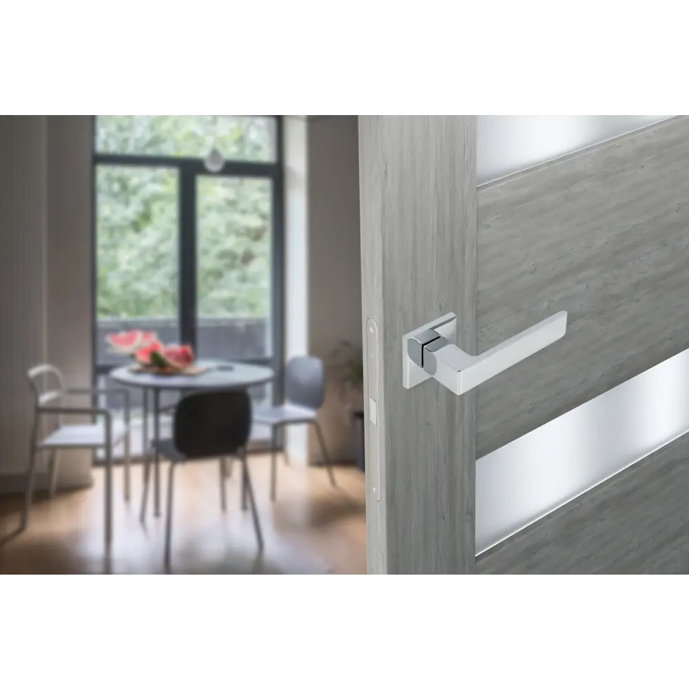 Дверные ручки EDSON EDS-168B-Q2 в стильном хроме 85168441 STLM-0059326 - Вид №6