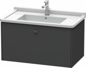 BR404204949 Brioso Тумбочка подвесная Графит матовый, декор