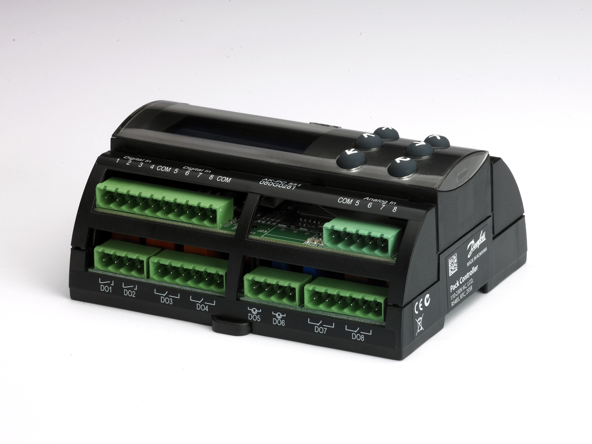 Danfoss AK-PC 551 AK-PC 551 Контроллер давл. и темп. 080G0283  - Вид №8