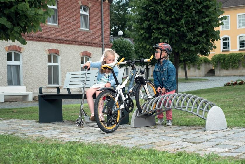 City Design Стальная стойка для велосипедов sun-id-1421529 - Вид №2