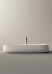 Керамическая прямоугольная раковина