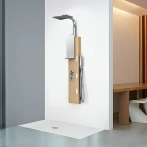 Душевая колонна термостатическая GLAMM 2 Novellini GLAMM цвета ясень