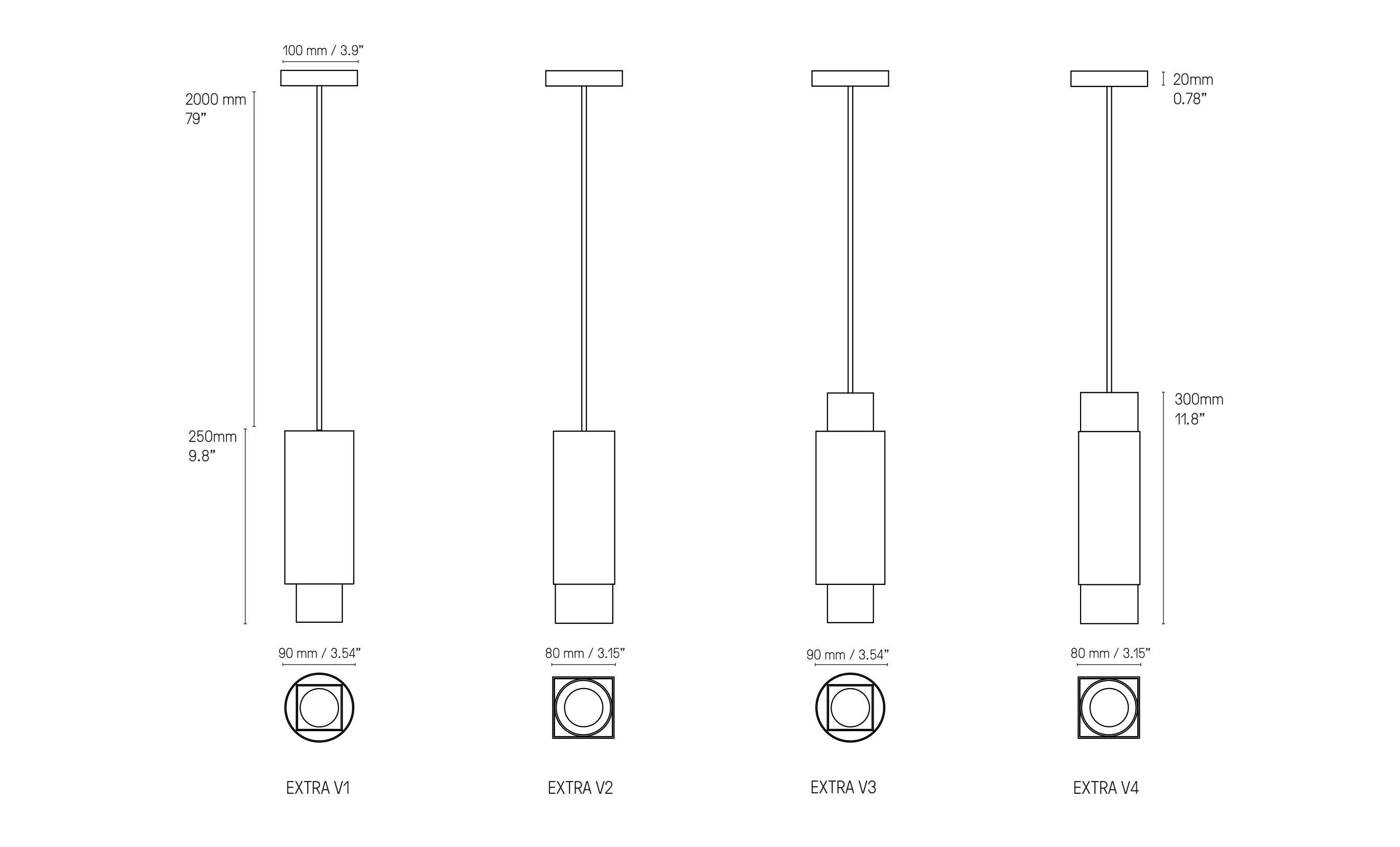 Латунный светодиодный подвесной светильник CVL Luminaires Экстра ARCH-00015950 - Вид №2