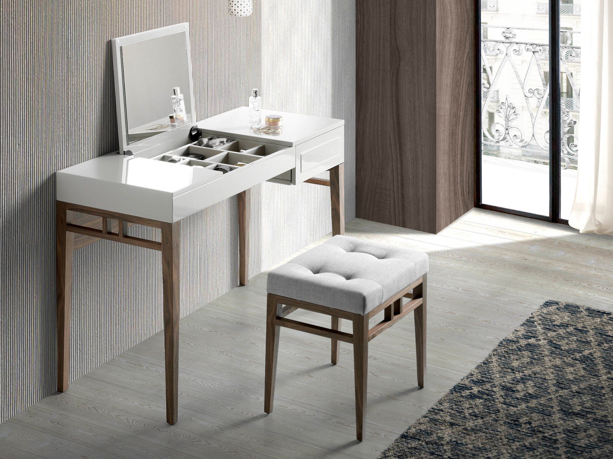 Мягкий стул с низким деревянным Капитоном Angel Cerda Loft Tendencia ARCH-00104945 - Вид №2