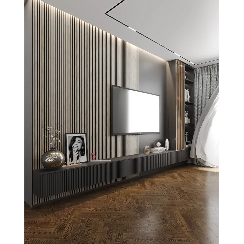 Панель стеновая Decor-Dizayn 904-65SH 10x150x3000 мм светло-коричневый 89338453 STLM-2061911  - Вид №6