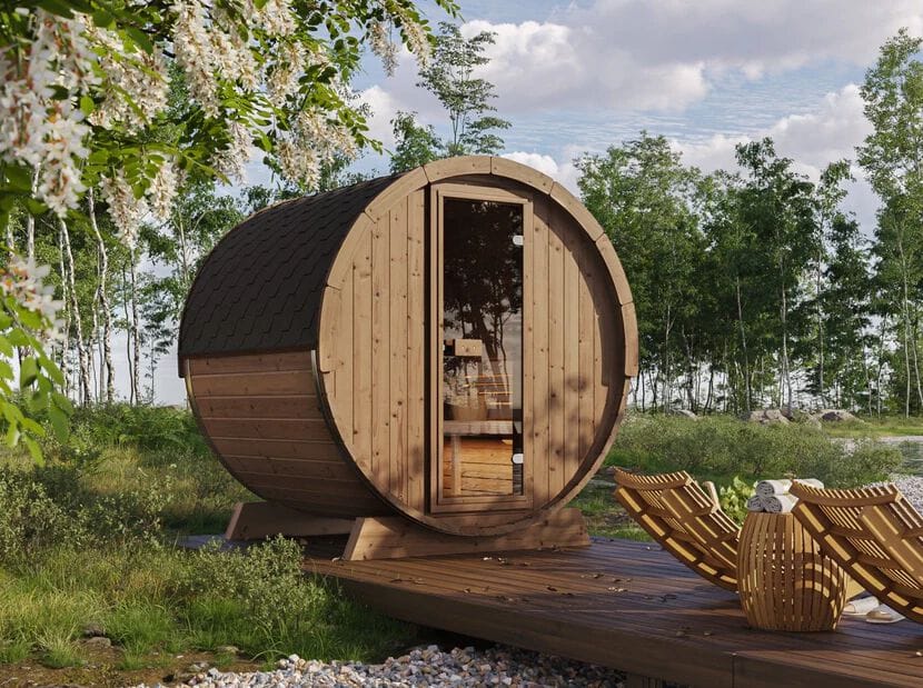 Деревянная сауна на открытом воздухе Saunamo Ergo ARCH-00125162