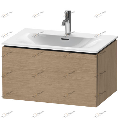 LC613605252 L-Cube Тумбочка подвесная Европейский дуб, декор Duravit