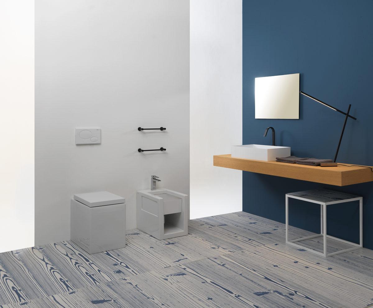 BXWC011 Напольный унитаз приставной GSG CERAMIC BOX - Вид №4