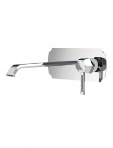 1605/3/1K/E
+ 894001 Bellosta Rubinetterie НАСТЕННЫЙ БЛОК ДЛЯ УМЫВАЛЬНИКА С ДЛИННОЙ ГОРЬКОЙ C / SWAROVSKI