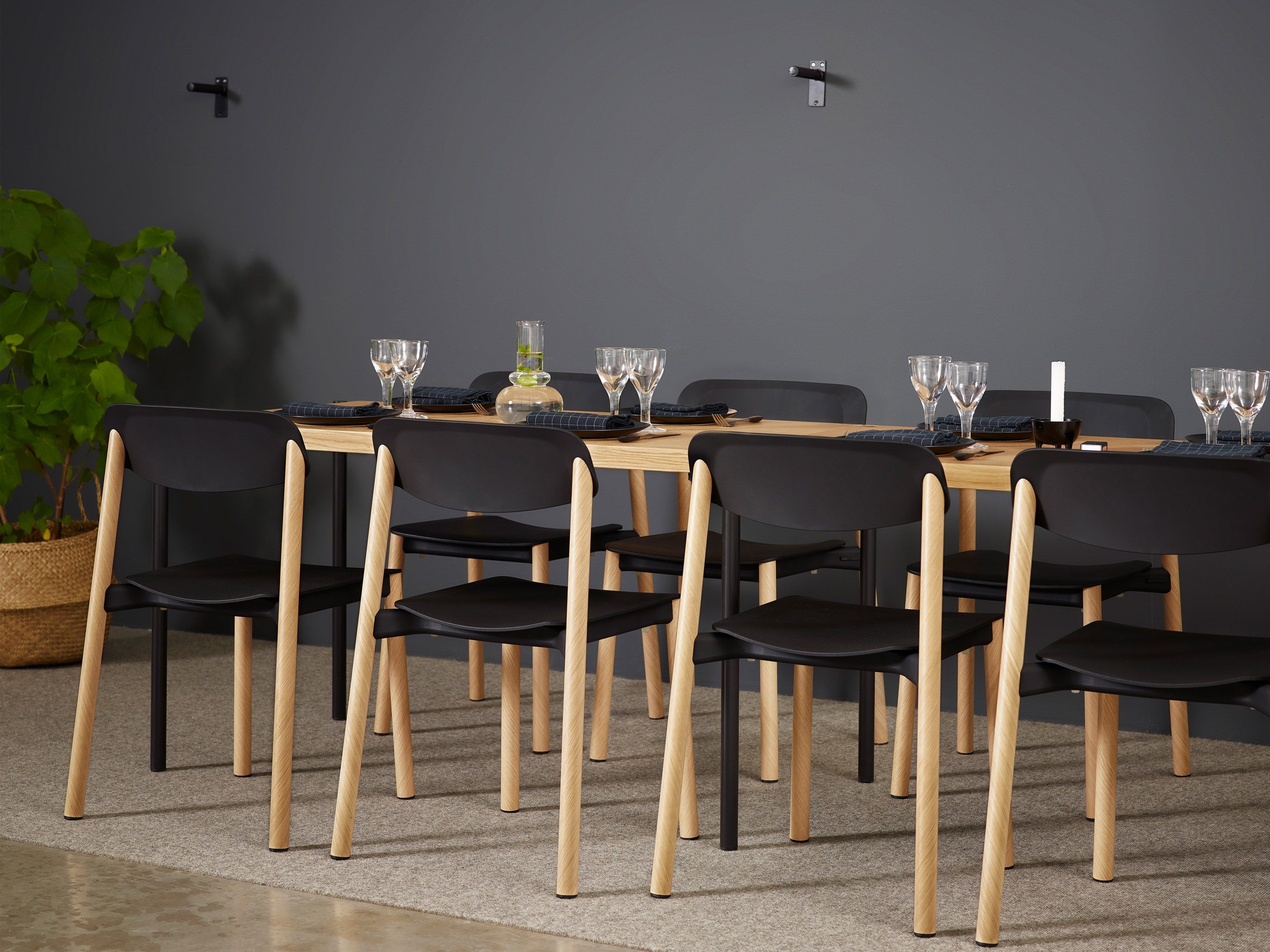 Прямоугольный стол из шпона Karl Andersson KANECCT ARCH-00052684 - Вид №1