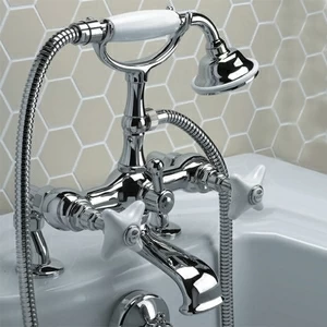 Смеситель на борт ванны UTWR733PCR Devon Devon WHITE ROSE