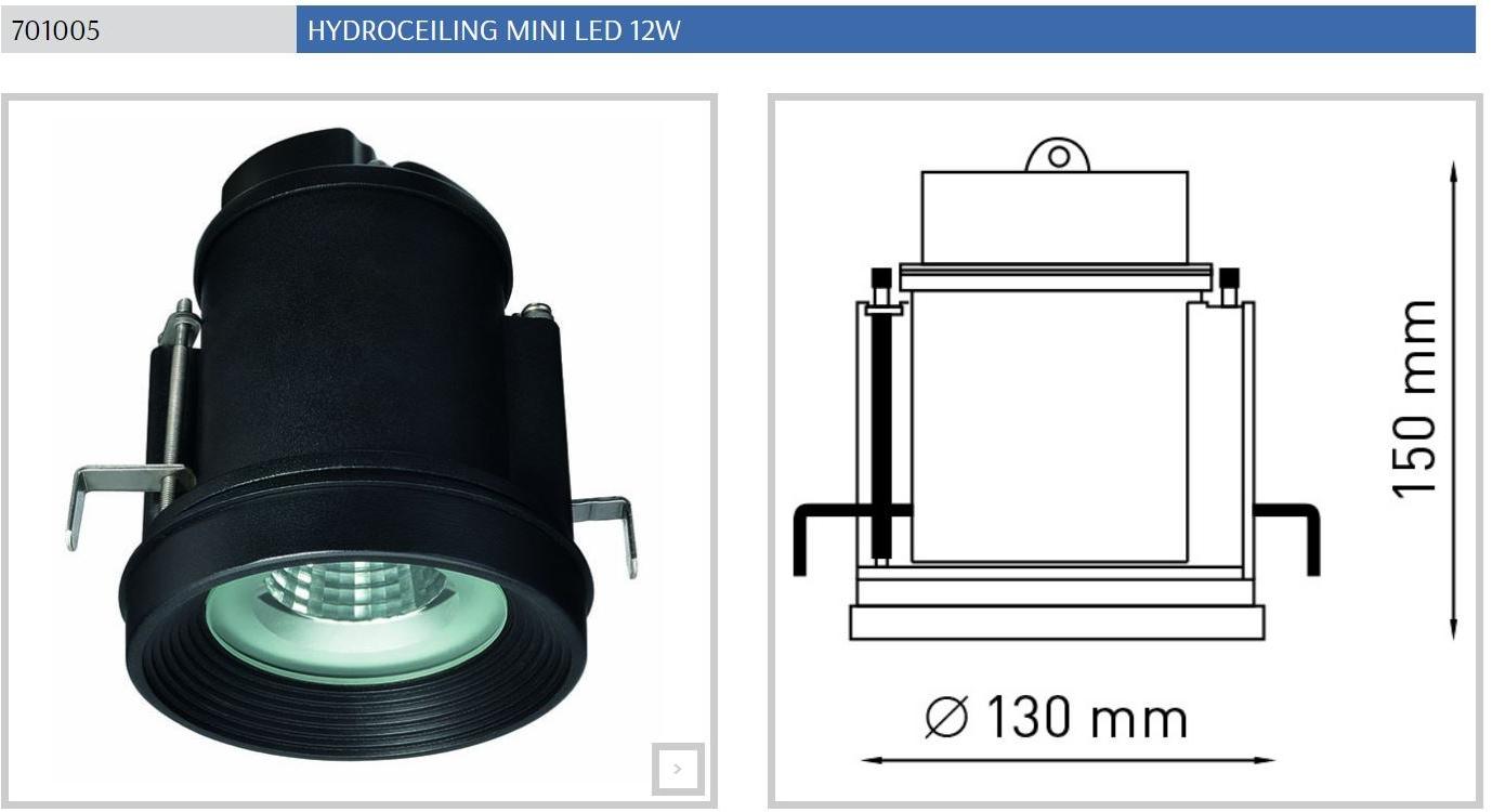 PUK Встраиваемый точечный светильник из литого под давлением алюминия sun-id-1426253 - Вид №7