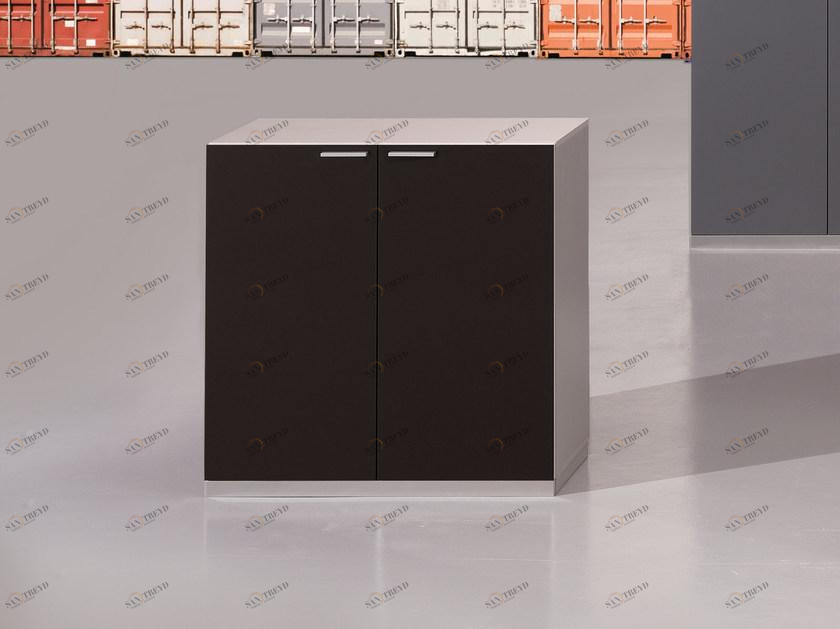 Ultom Низкий офисный шкаф для хранения вещей с распашными дверцами Boxes sun-id-1387296