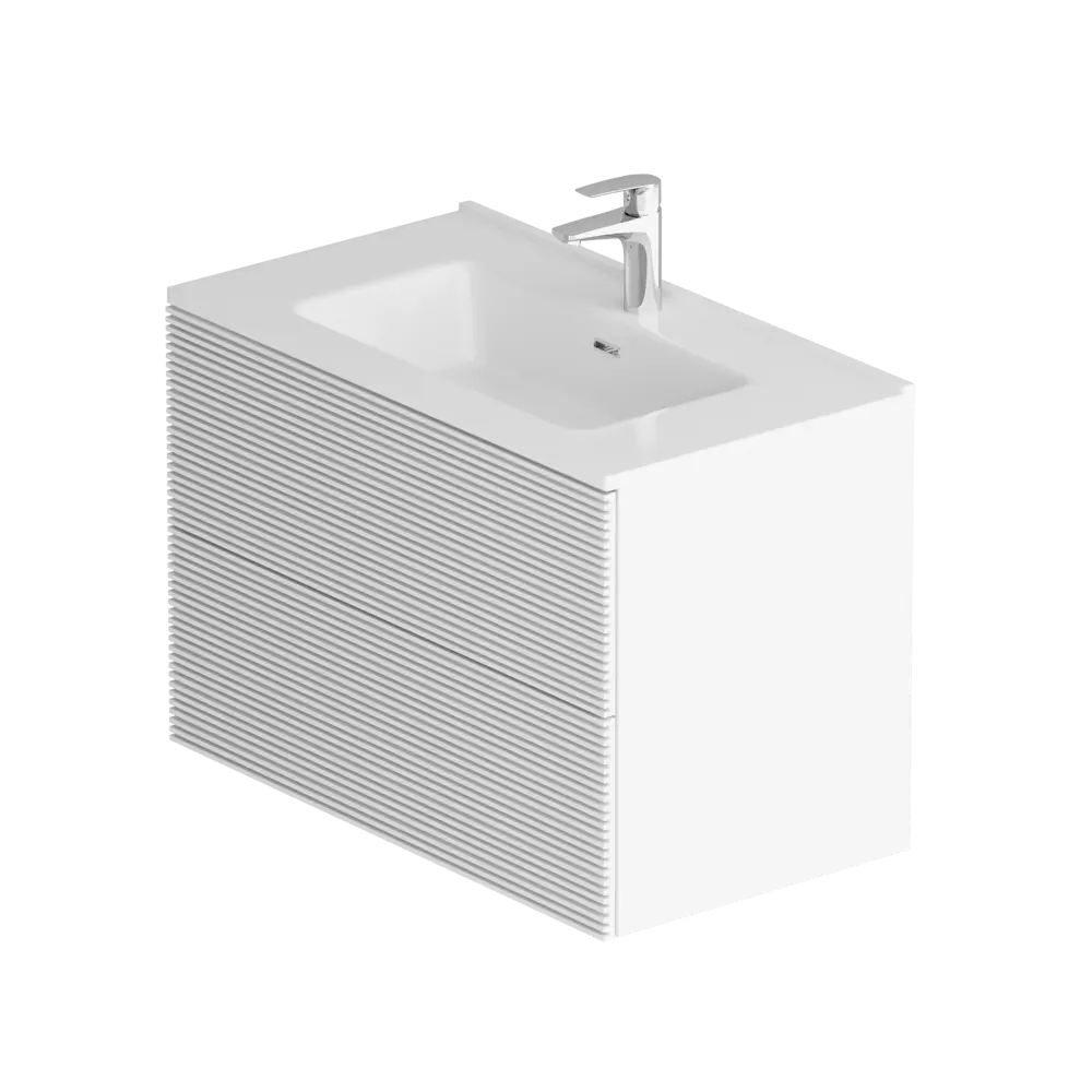 AM.PM Struktura - Подвесная тумба под раковину 80 см с экосертификатом 86746448 STLM-1002860 - Вид №4