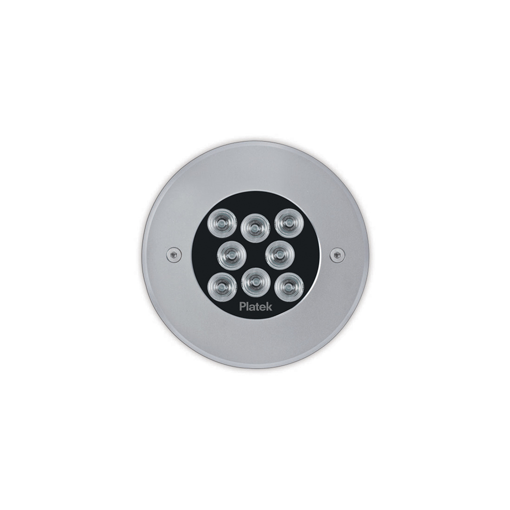8380201 Встраиваемый в пешеходный пол Platek MINI FULL INOX  MINI FULL INOX - 8 LED RGBW 9° 