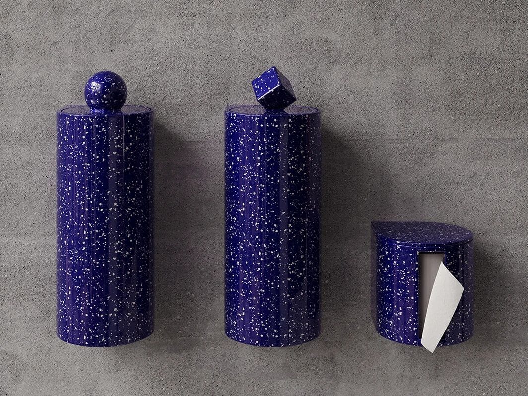 Держатель для туалетной бумаги, туалетная щетка и мусорное ведро Trone Trium ARCH-00134921