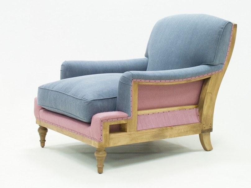 CREARTE COLLECTIONS Кресло из ткани с подлокотниками  62  - Вид №3