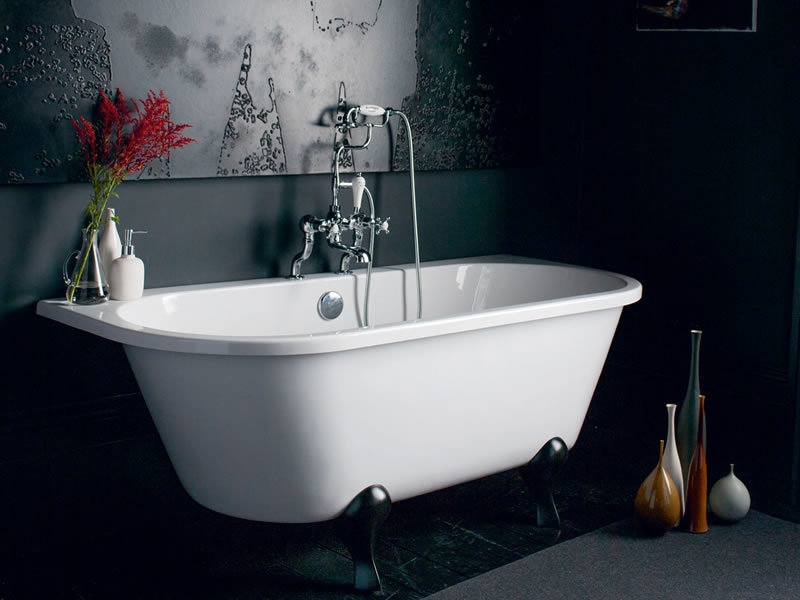 Ванна акриловая Avantegarde с ножками L3C Avantegarde Burlington T12D, L3C 750 x 1700 x 630  - Вид №3