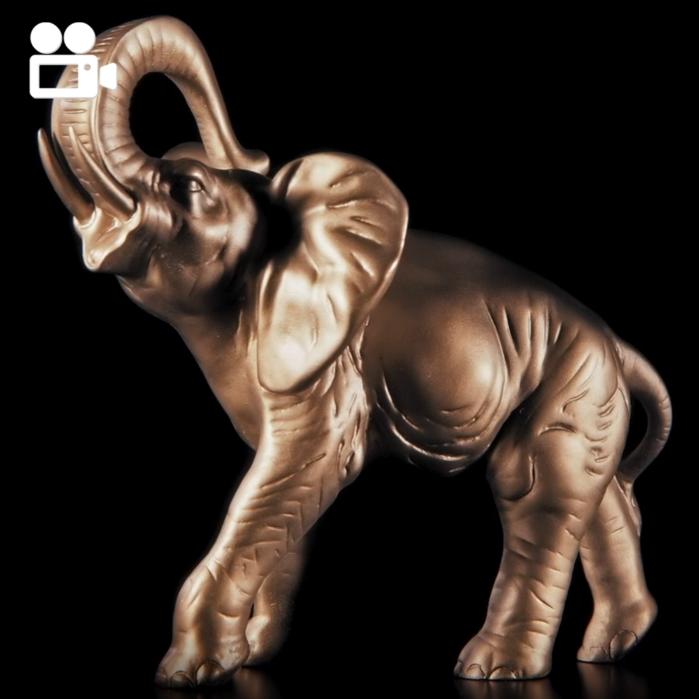 22117 Статуэтка Слон Большой Бронза BOGACHO 4627138220306