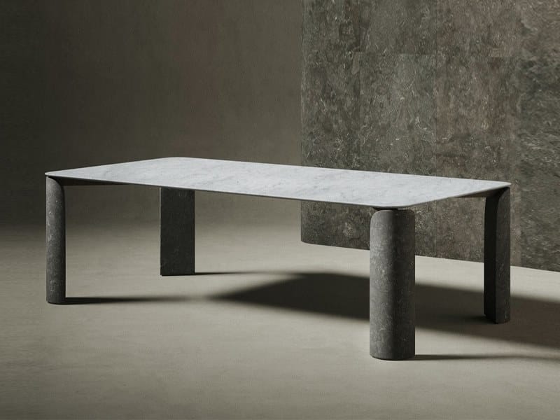 Прямоугольный мраморный стол Salvatori Taula ARCH-00081764 - Вид №5