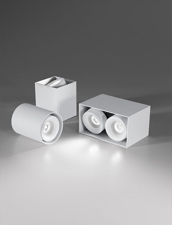 Регулируемый квадратный алюминиевый светодиодный прожектор Novalux OWL ARCH-00106190