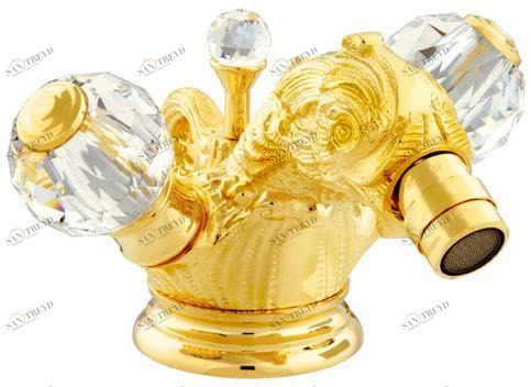 Bronces Mestre Смеситель для биде с одним отверстием и кристаллами swarovski® Antartica sun-id-1483359