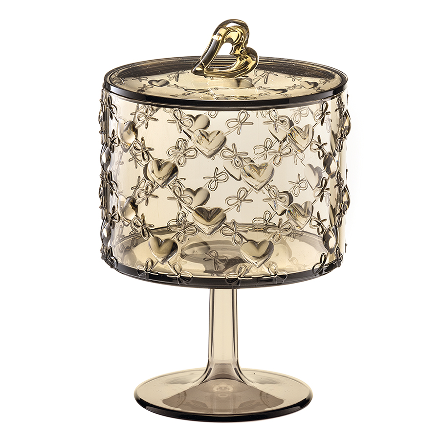 11540039 Ваза для десертов love малая песочная Guzzini 