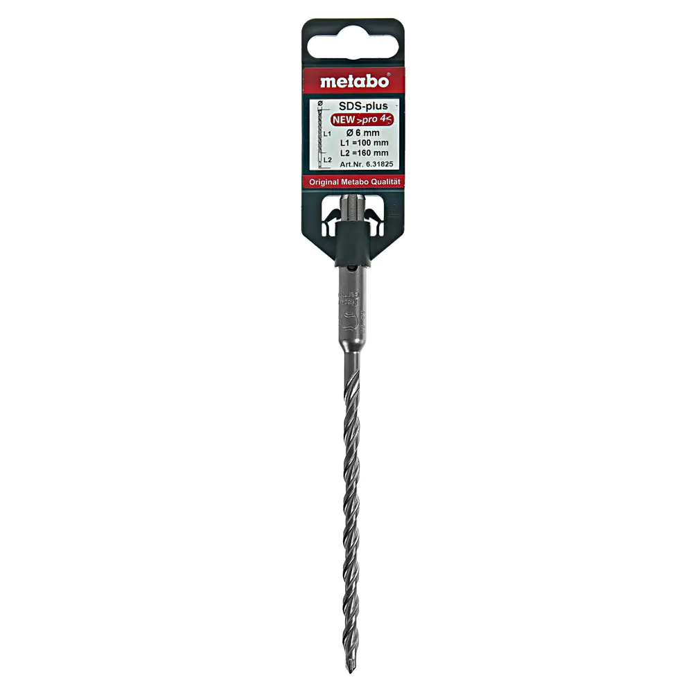 Бур по бетону SDS-plus 6х100х160 мм Metabo Pro4 626835000 18114145 STLM-2017937  - Вид №2