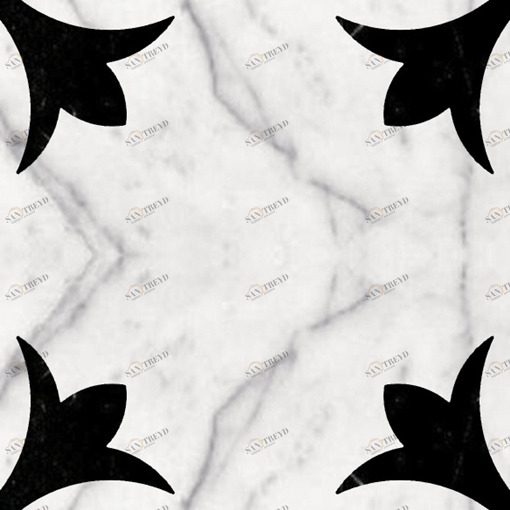 Напольное покрытие мраморное (плитка) DDPREST6MCA-NE Devon Devon PRESTIGE Devon&Devon DDPREST6MCANE