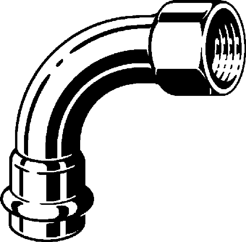 Viega Угольник переходной 90° Prestabo 1114.5 (601331) 601 331 - Вид №1