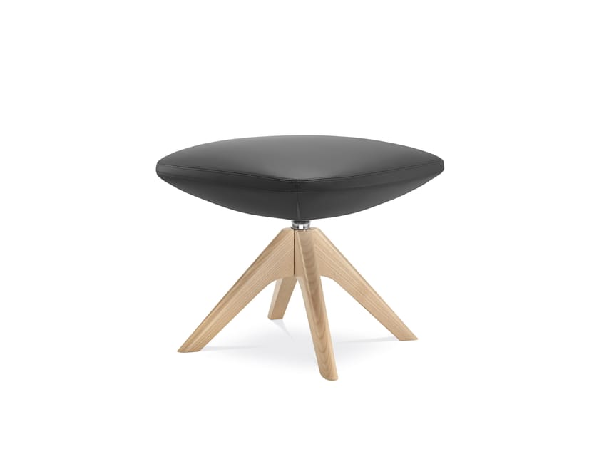 Кожаная вращающаяся мягкая подставка для ног LD Seating Melody Lounge ARCH-00086136