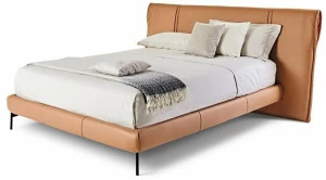 TUMIDEI Мягкая кровать со съемным чехлом из кожи