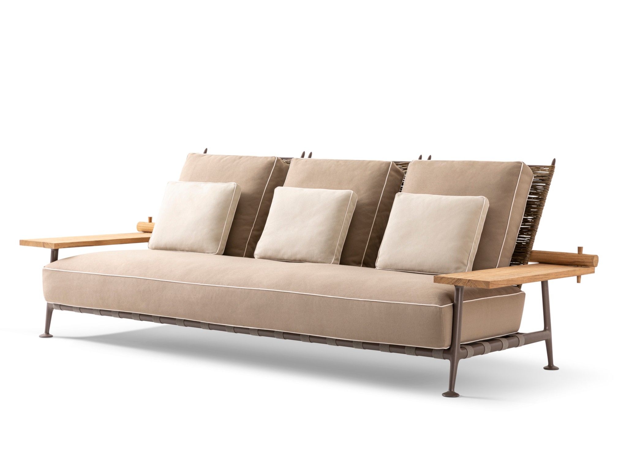 Ткань сад диван CASSINA Fenc - E Nature ARCH-00004139 - Вид №2