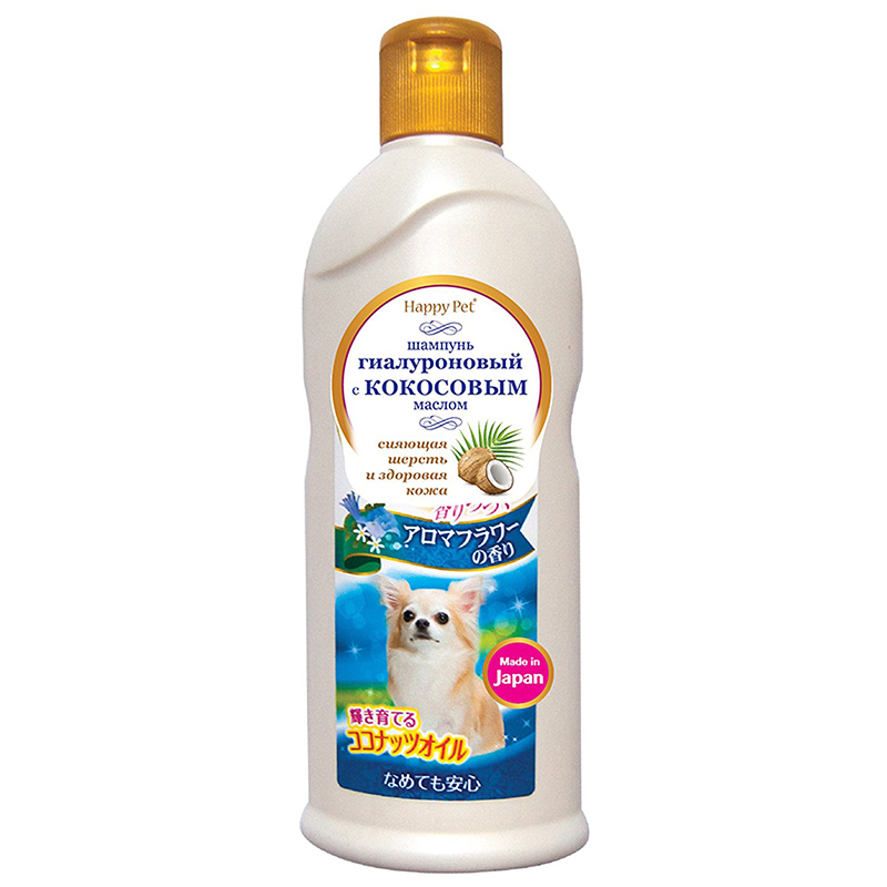 ПР0051186 Шампунь для собак "Цветочный аромат" для сияющей шерсти 350мл Japan Premium Pet 