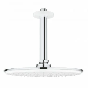Верхний душ с потолочным душевым кронштейном GROHE Rainshower Cosmopolitan 210, 142 мм, хром (26053LS0)