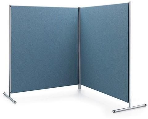 Caimi Brevetti Мобильная звукопоглощающая офисная перегородка из ткани Snowsound fiber products sun-id-1457680 - Вид №2