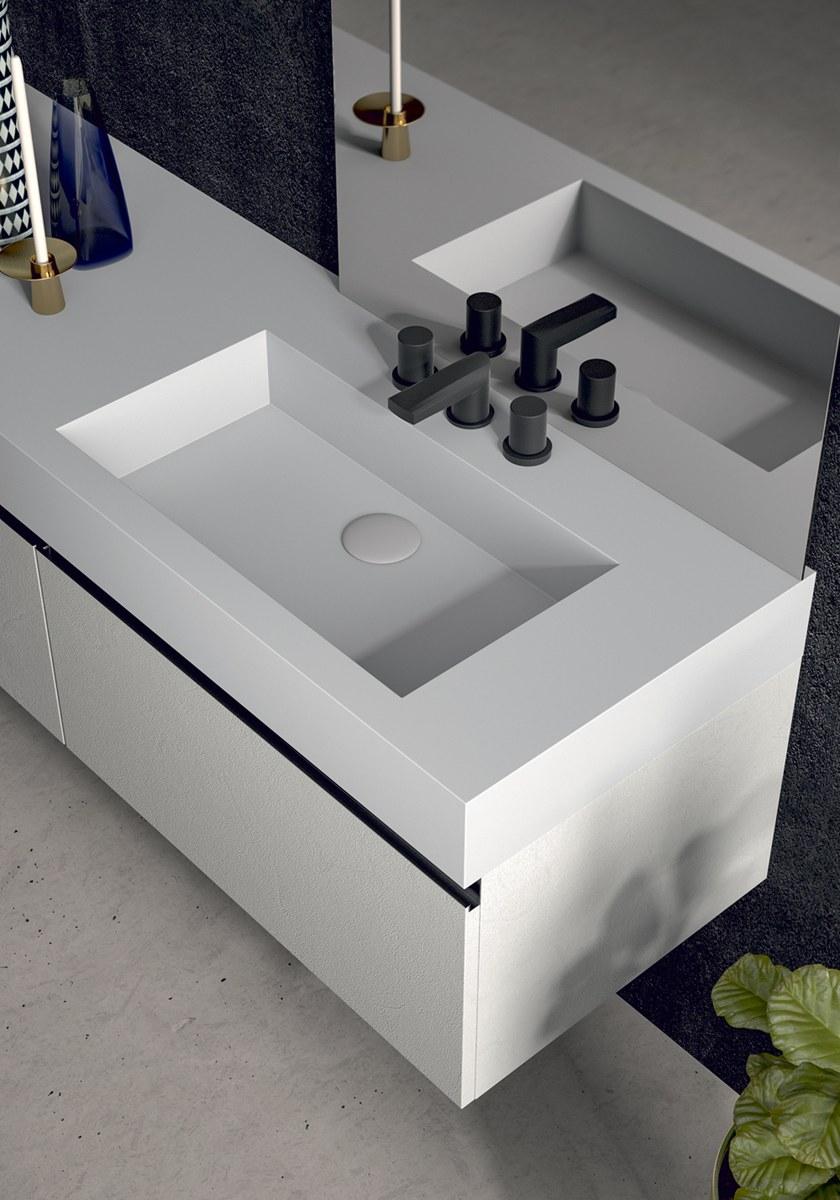 Birex Подвесной туалетный столик из меламина с ящиками Sidéro sun-id-1486118 - Вид №2